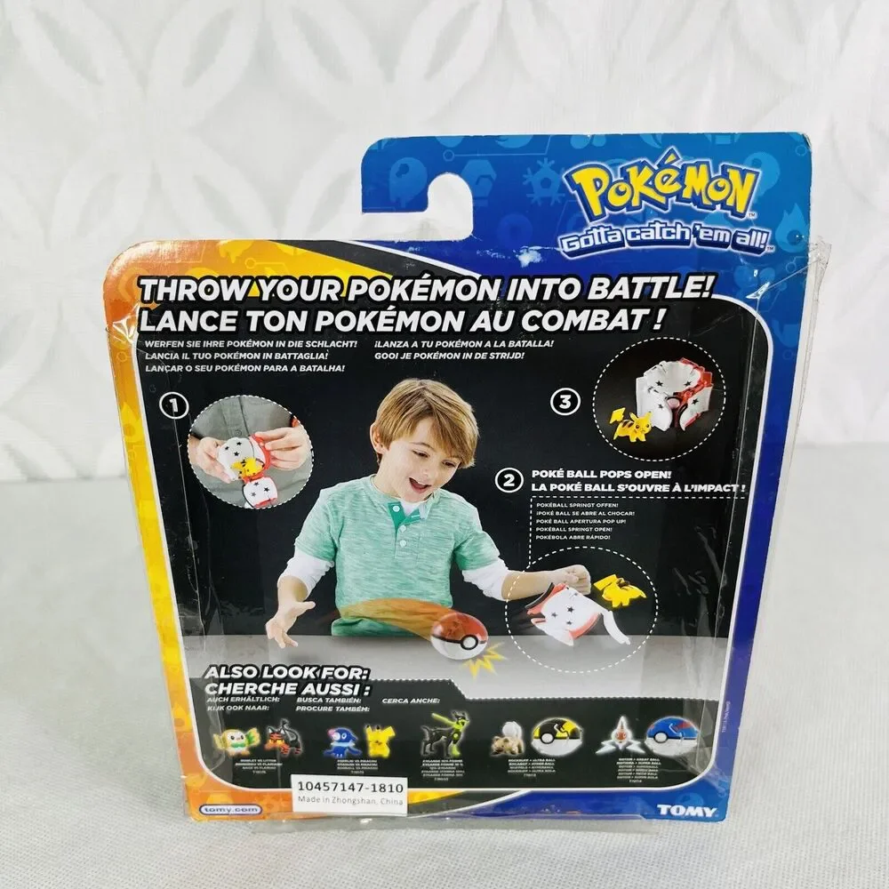 Tomy Pokemon Throw‎ 'n' Pop Pokeball Rotom & Great Ball Figure Set